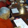 The seniors enjoyed a fun activity of coloring, and discussed cardiovascular disease, its link to type 2 diabetes and important steps to protect heart health. 