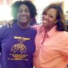 New Hope Baptist Church of Atlanta Nurses Guild Member/Health Fair Organizer Shajuanda Strickland with RANDAF, Inc. President Mutima Anderso